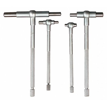 Telescoping Gage Set,4 Pc,2.126 In D