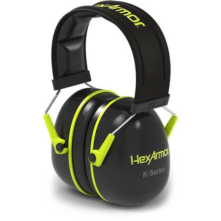 K-Series(TM) Over-the-Head Earmuffs, 26 dB NRR, General Purpose
