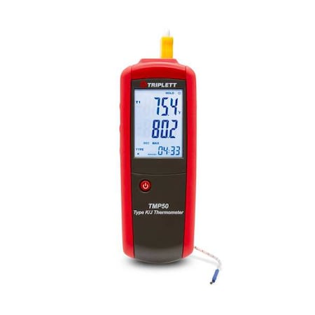 Thermometer, LCD, 1.5 in, Thermocouple