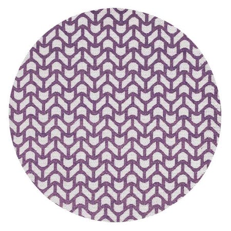 Hook-and-Loop Sanding Disc, 8 in Dia, Mesh, Ceramic, 80 Grit, Coated Type, Xtract 710W