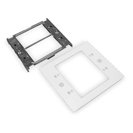 Device Plate,Gray,Steel,Plates