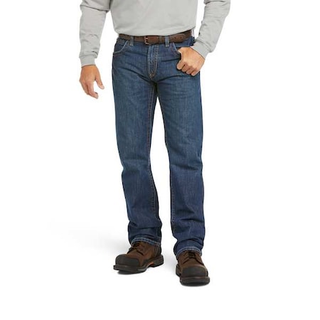 Men's Flame Resistant Pants, 20 cal/sq cm, 2XL 13 oz Denim