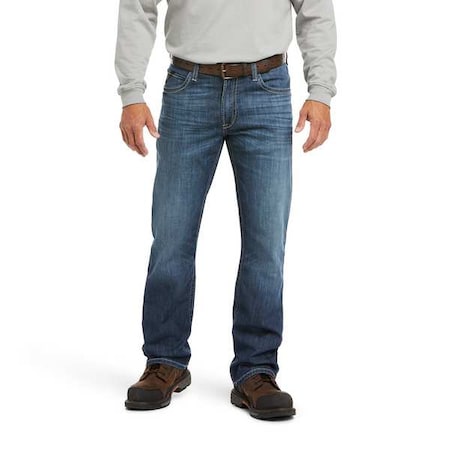 Men's Flame Resistant Pants, 14 cal/sq cm, L 11 oz Denim