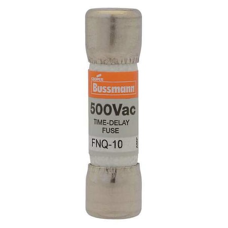 Midget Fuse, Time-Delay, 25A, 500V AC, Non-Indicating, 10kA at 500V AC