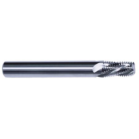 Thd Mill, Straight, Int, TiALN, 1/16, 1/8-27