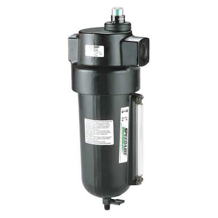 Pneumatic Oil Filter,3/4 In. NPT,90 cfm