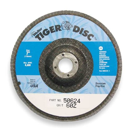 Arbor Mount Flap Disc,4-1/2in,80,Medium