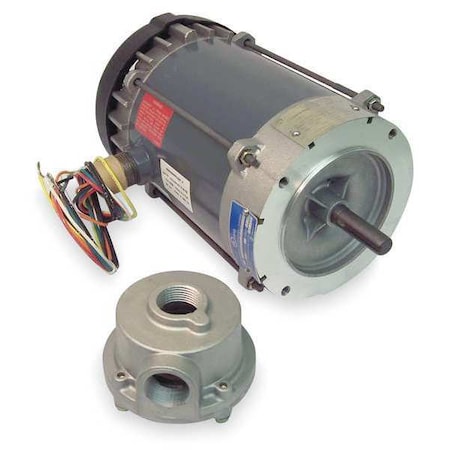 Hzrdus Loc Mtr,Cap Strt,TEFC,1/3 HP,T3B