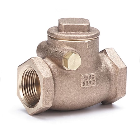 1/2" FNPT Bronze Swing Check Valve
