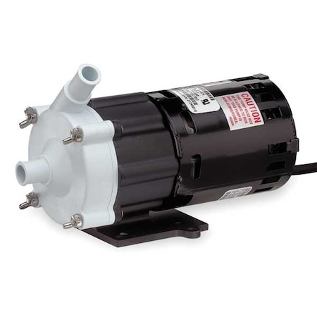 1/25 HP Polypropylene Magnetic Drive Pump 115V 5/8" OD