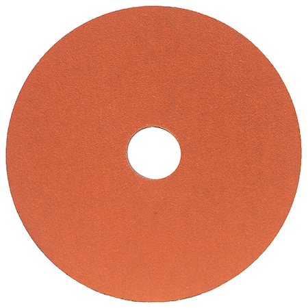 Fiber Disc, 4-1/2x7/8in, 80G, PK25