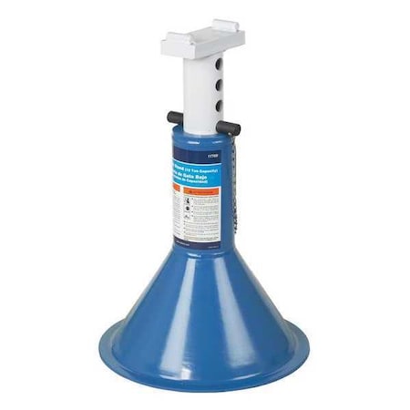 Jack Stand,Low,12 Ton,19 to 29.5 In Lift