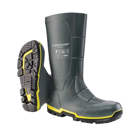 Unisex Acifort MetMax Rubber Boots, Steel Toe, Dark Grey, Men's 12 / Women's 14