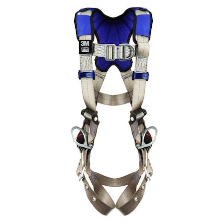 ExoFit(TM) X100 Fall Protection Harness, Universal (S/M/L/XL), 420 lb, Mating Chest/