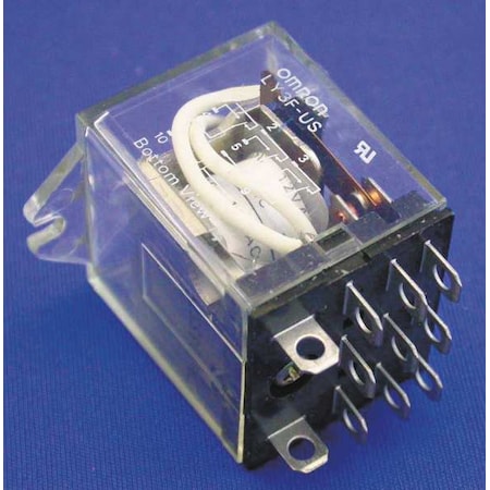 Relay, 11Pin, 3PDT, 10A, 240VAC