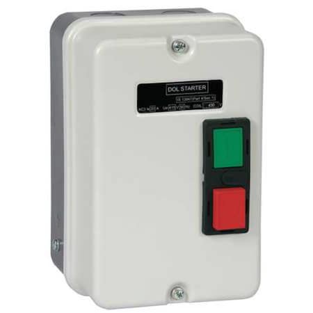 Motor Starter Enclosure,Steel,NEMA 4,9A