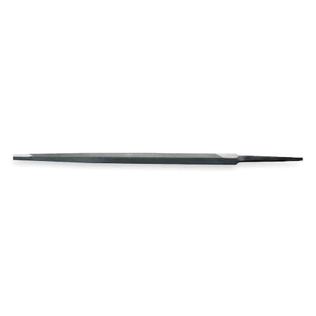 4" Triangle Single Cut Slim Taper File
