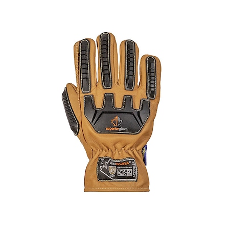 Work Gloves,Drivers,3XL,Leather,PR