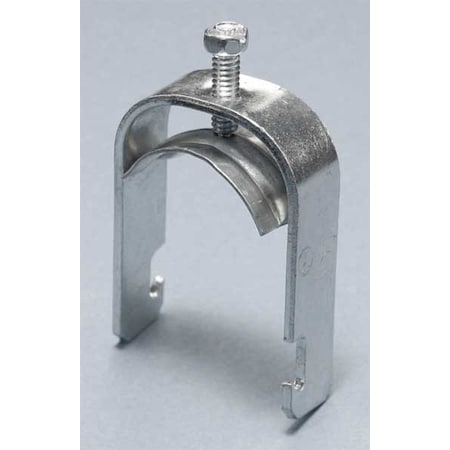 Conduit Clamp,1-1/2 In EMT,Silver
