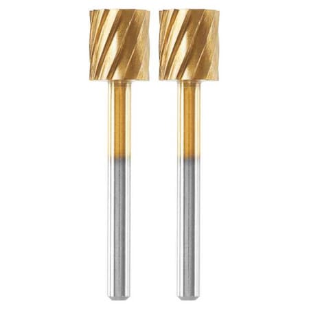 Carving Bit, Cylinder, W-0.3125", L-0.5"