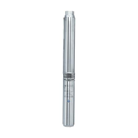Submersible Pump, 1/2 hp, 230V AC, 2 Wires, 10 A, 5 Stages, 12 gpm