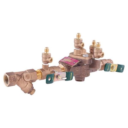 Backflow Preventer,Size 1/2",175 psi