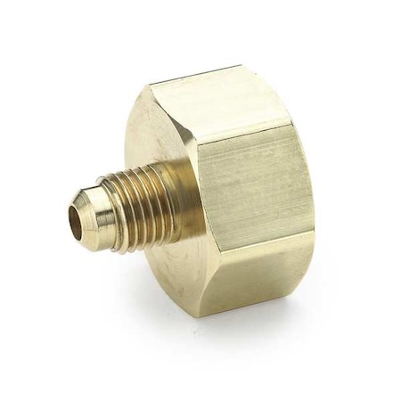 Strt, Brass, Flared 1/4 in, FNPT 1/2 in