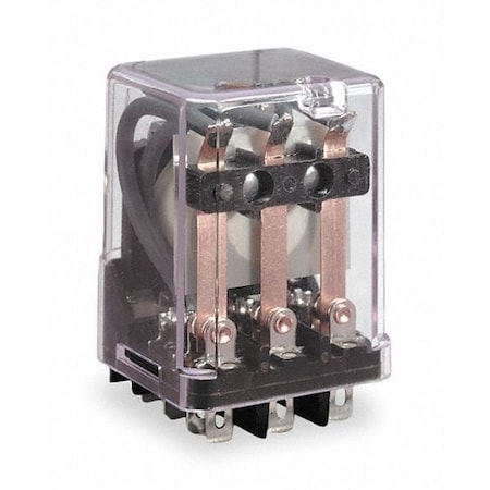 Plug-In, General Purpose Relay, Square, 10 A, 11 Pins, Quick Connect