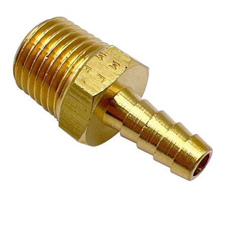 Brass, BSPT 6 mm, BSPT 1/4 in