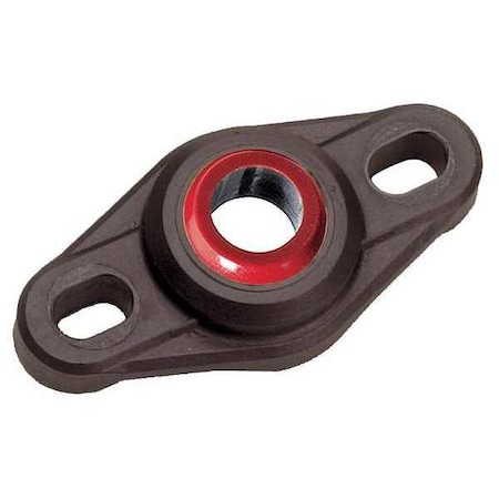 2 Bolt Flng Brg,Spherical Plain,1in Bore