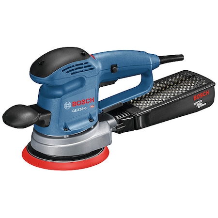Corded Sander,6" Disc,Random Orbital