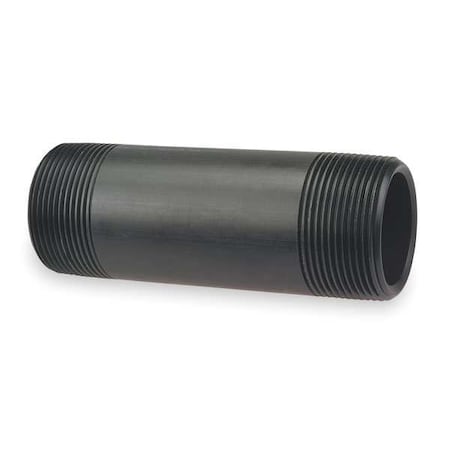 1" MNPT x 2" TBE Kynar(R) Pipe Nipple Sch 80