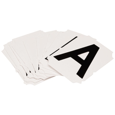 LetterLabel,Polyester,2inH,2inW,PK10