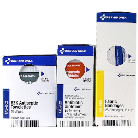 Complete Refill or Kit, Not Applicable Not Applicable, 45 Components, 25 People Served