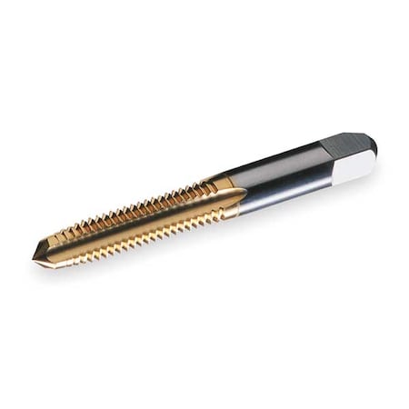 Straight Flute Hand Tap, M4-0.70, Plug, 4 Flutes, Metric Coarse