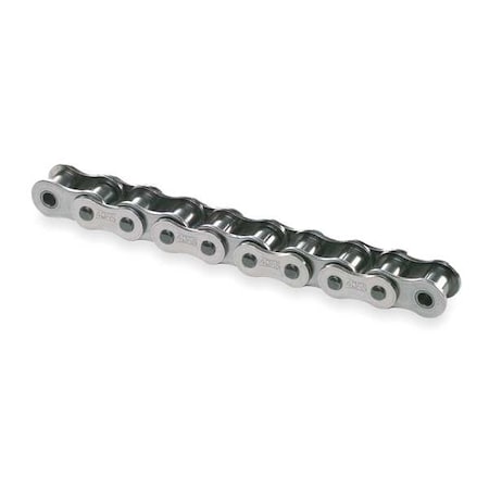 Roller Chain,Riveted,50NP ANSI,10 ft.
