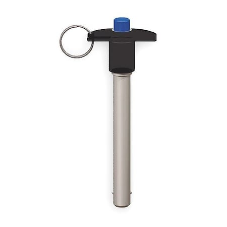 T Handle Lock Pin,3,1/2,2 In Alum
