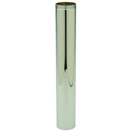 Threaded One End Tailpiece, 1-1/4" Pipe Dia., Brass