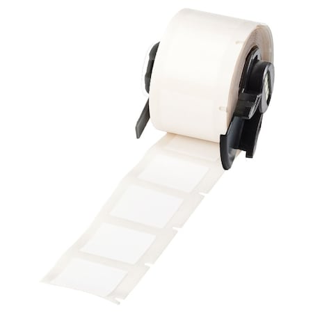 Pre-Cut Label Stock Roll, White, Matte