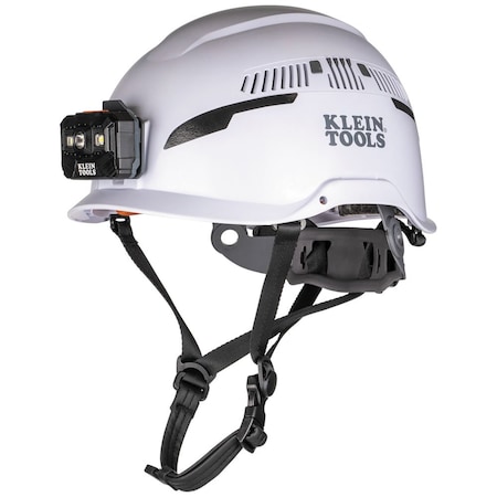 Safety Helmet, Shell: PC/ABS and EPS, Suspension: PC/ABS and HDPE, 6 Point Ratchet Knob with Pivot