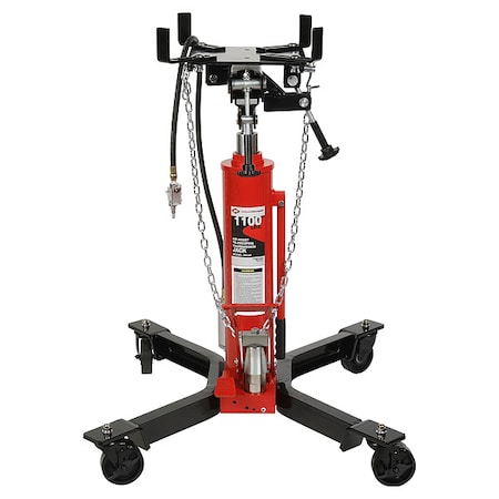 Transmission Jack,1,100 lb,Air,Steel