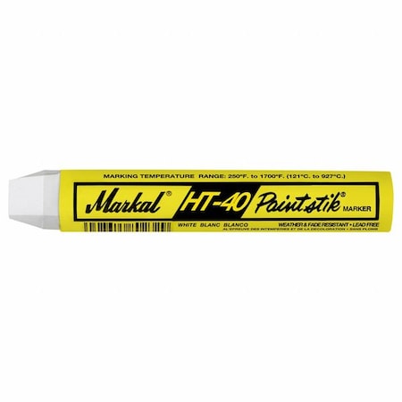 SolidPaintMarker,4-3/4inL,White,Paint