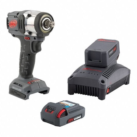 Impact Wrench Kit, 20 V DC, Square