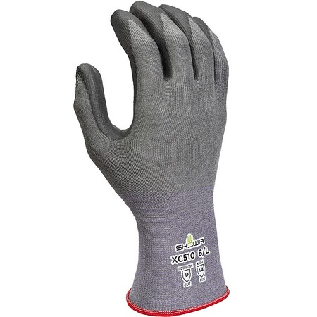 Cut Resistant Glove, Cut Level A4 ,Polyurethane ,Smooth ,M 1 PR