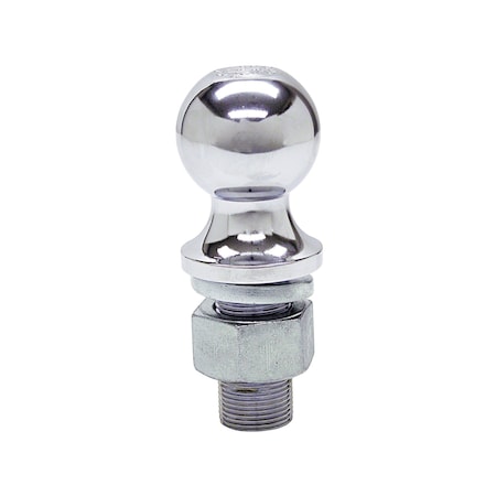 Hitch Ball,2 5/16 in, Chrome