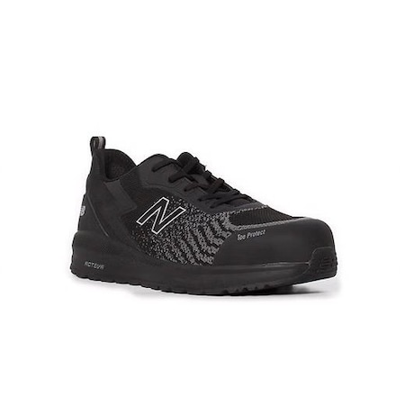Men's Composite Toe Athletic Shoe, Black, 8, D, MIDSPWRBL