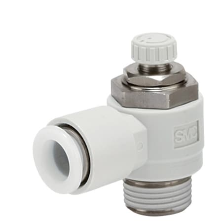 Speed Control Valve,5/16 In Tube,1/8 In