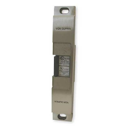 Electric Door Strike, Stainless Steel, Satin Stainless Steel, For Use With: Rim Exit Device