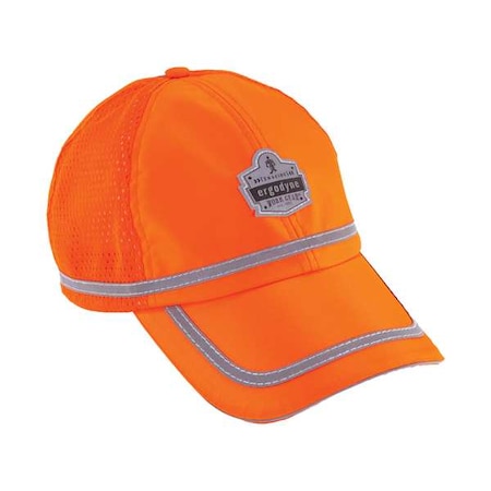 Baseball Hat,Hi-Vis Orange,Universal