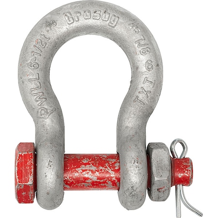 Anchor Shackle,19,000 lb,Carbon Steel